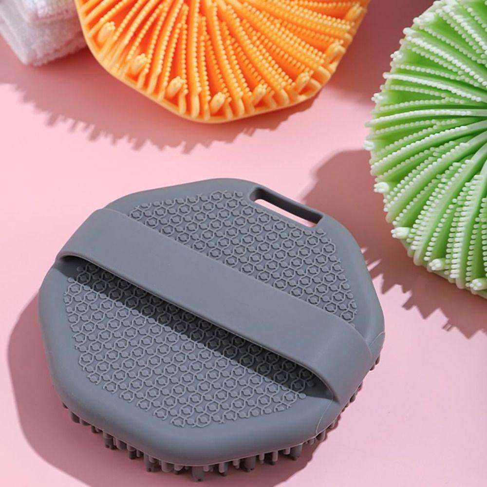 Face Body Shower Cleansing Brush Silicone Silicone Body Brush  Bath Tool