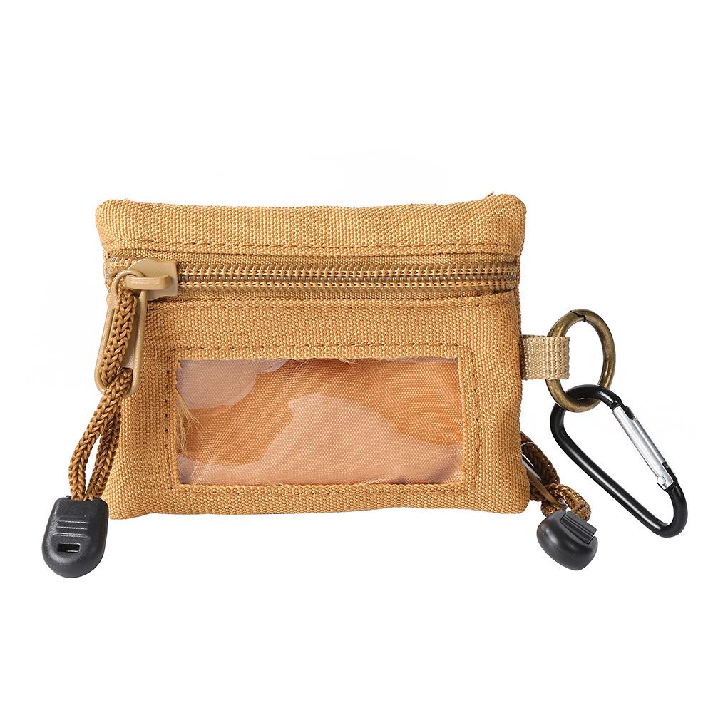 Outdoor Tactical Mini Multifunctional Wallet: Earphone, Coin, Card, and Key Holder