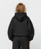 Худи оверсайз с принтом Arch Stay String - Черный