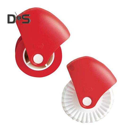 Pastry Wheel Decorator And Cutter Pie Crust Wheel Plastic Pie Decoration Cutter Lattice Cutting Tool Kitchen Gadget