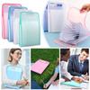 File Folder Organizer, A4 13 Pocket File Accordion Organizer, Multi-Compartment Folder With Notepad Slot, Card Slot And Pen Holder