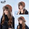 Winter Velvet Thickened Hat Women's Cycling Skiing Cold and Warm Outdoor Windproof Ear Protection Pullover Hat Men