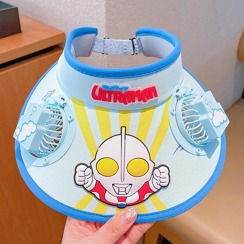 New Summer Fan Hat Adult Sun Hat Outdoor Leisure Sports Sun Protection Top Hat