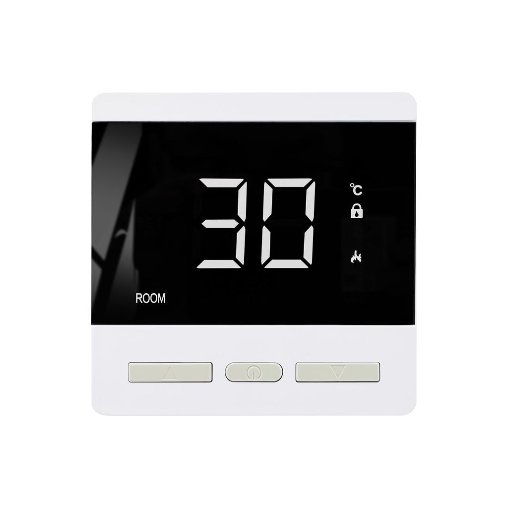 AC200-240V Контроллер температуры помещения для подогрева пола МАКС. 25А 4500Вт Нагрузка Цифровой термостат с датчиком-зондом 3м