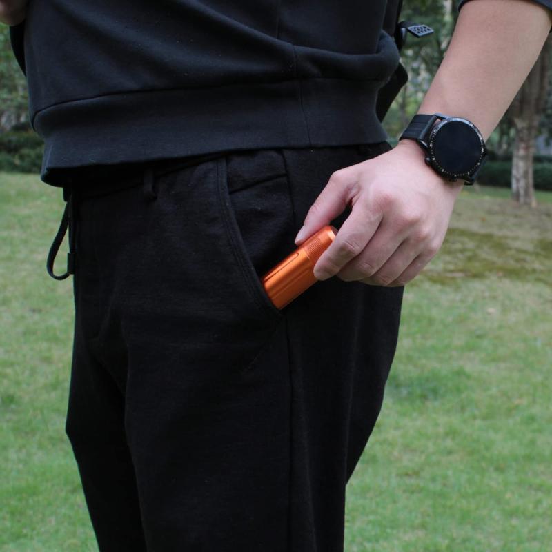 Алюминиевый сплав, водонепроницаемый чехол для хранения, коробка для инструментов для здоровья на открытом воздухе, металлическая бутылка для таблеток, лекарств