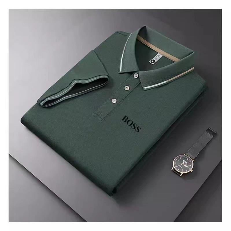 STORN Новая мужская рубашка-поло с коротким рукавом в стиле business casual