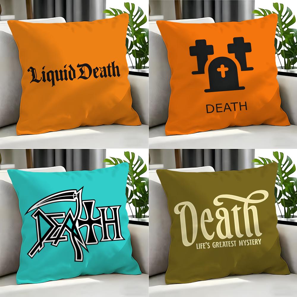 metal Death Cushion Cover Cushion Cover Set Pcs x x x Pillowcase Decorative Sofa Home Decor