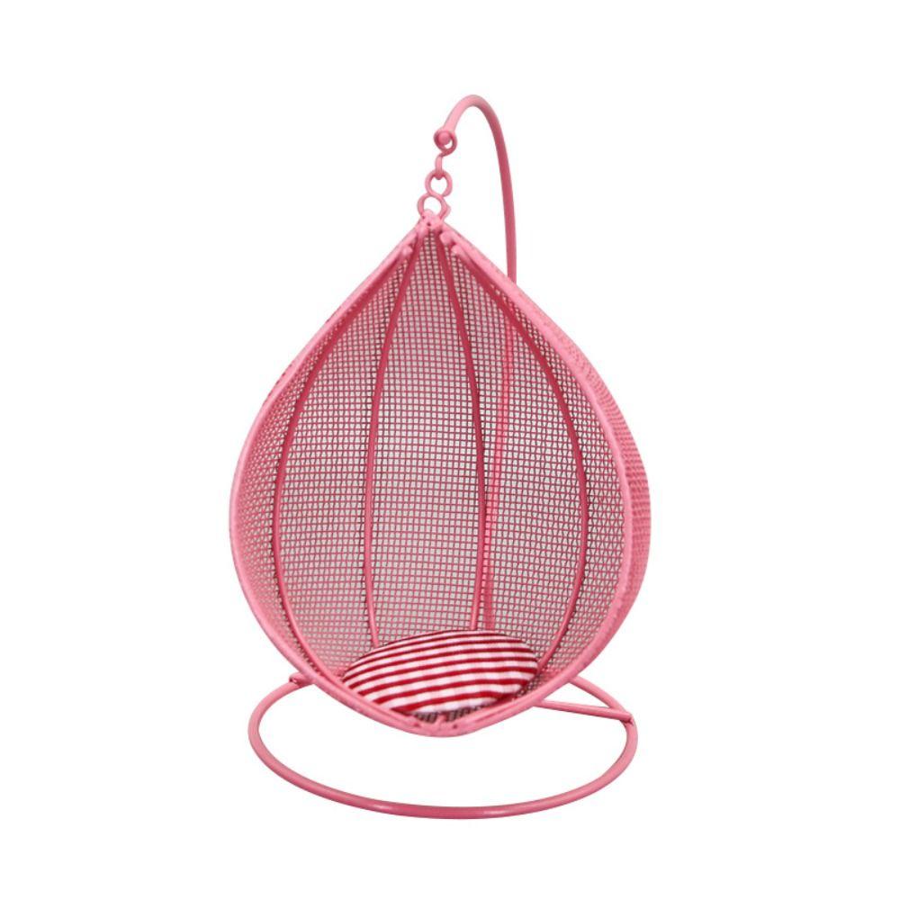 Веселое кресло-качалка Модель Качающаяся кукла Кукольный домик Декор Игрушка Модный игровой реквизит