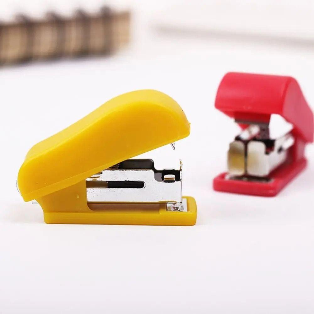 Paper Binding Labor-Saving Stapler Set Small Paper Stapling Tools Bookbinding Machine Student
