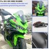 WOOGA Replacement Motorcycle Fairing Side Winglet Aerodynamic Wing Deflector Spoiler for KAWASAKI ZX25 ZX-4R/4RR23-24 21-24