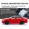 1/24 масштаб Toyota Camry сплав модель автомобиля игрушки металл литой под давлением высокая имитация прочная модель автомобиля звук свет игрушка для мальчиков подарок на день рождения
