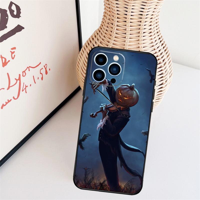 Чехол для телефона Хэллоуин Тыква Призрак Мумия Для iPhone 17 Pro Max 16 15 11 12 13 14 Pro Max mini 15 16 Plus 16e 17 Air Cover