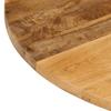 Vidaxl Blat Stołu, Ø 70X2,5 Cm, Okrągły, Surowe Lite Drewno Mango