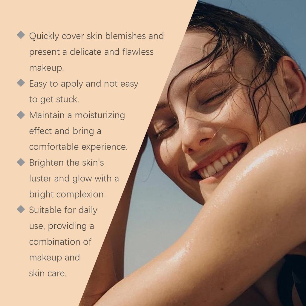 Увлажняющий солнцезащитный крем эффективно и равномерно осветляет тон кожи, скрывает недостатки и делает кожу мягкой и гладкой.