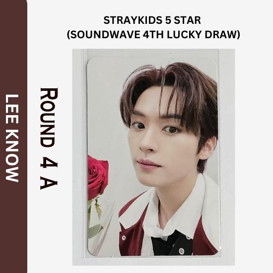 Stray Kids Фотокарточки с 5 звездами счастливого розыгрыша