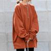 Winter Temperament Women's Pullover Round Neck Loose Fit Women's Hoodie Pullovers & Long Sleeves Women’s