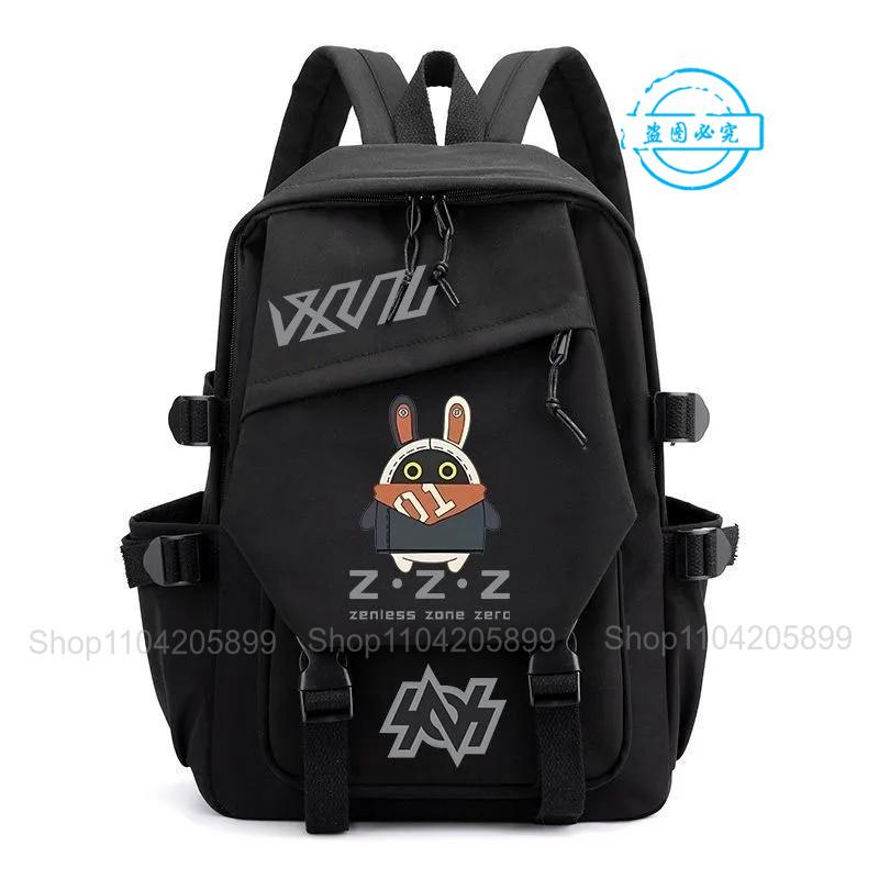 Рюкзак Zenless Zone Zero Аниме Игра Девочки Мальчики Mochila Студенческие Школьные Сумки Мультяшный Дорожный Рюкзак Праздничный Подарок