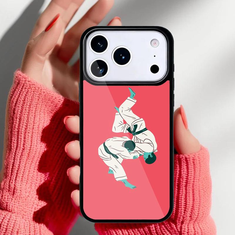 Чехол для телефона Judo для iPhone 17 16 15 14 13 Pro Max Задняя крышка для 12 11 Pro Coque