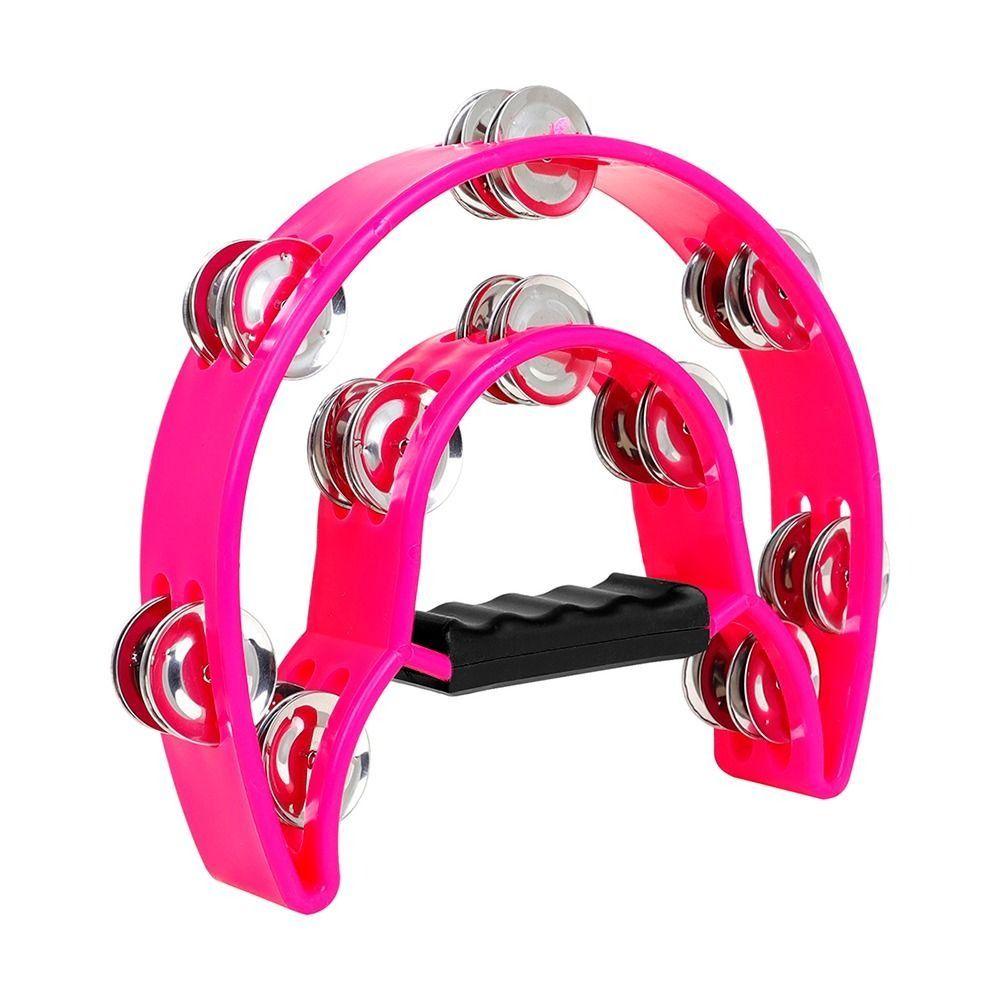 Музыкальный Орф Тамбурин Образовательный Ручной Кольцевой Тамбурин Полумесяц Ручной Колокольчик Музыкальное Просвещение