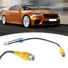 10Pin Car Android Radio Rear View Backup Camera Cable Connector Auto RCA Adaptor