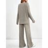 Комплект женской домашней одежды Pit Stripe Sandblasting, модный повседневный, осенне-зимний
