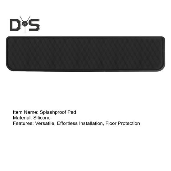 Силиконовый коврик для холодильника и поддон для сбора капель, противоскользящий водонепроницаемый протектор пола для холодильника, стиральной машины, винного шкафа и сушилки