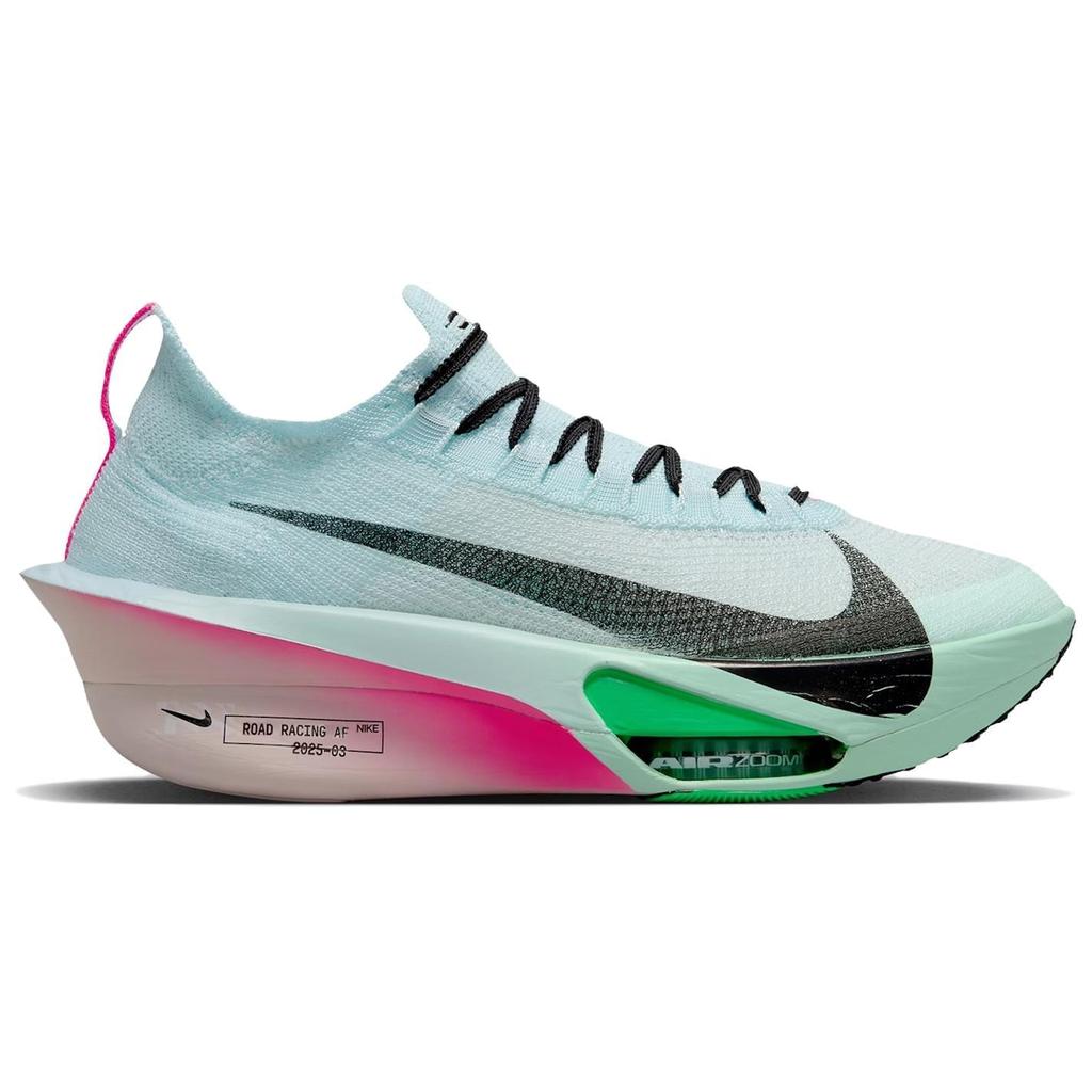 Nike Мужские Марафонские Беговые Кроссовки Air Zoom Alphafly Next% 3 Низкие Сине-Зеленые FD8311-400