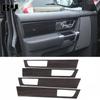 ABS Черный под дерево для Land Rover Discovery 4 LR4 2010-2016 Аксессуары Панель переключения передач Консоль Декоративная накладка Наклейка