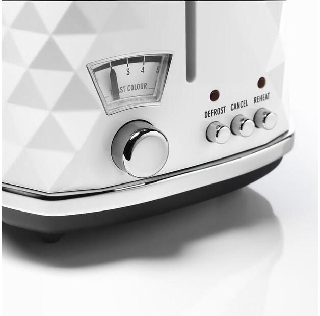 Toaster De'Longhi Brillante CTJ 2103.W White