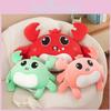 Hairy Cartoon Crab Plush Toy Stuffed Animal Doll Decorations Kids Cute Gift