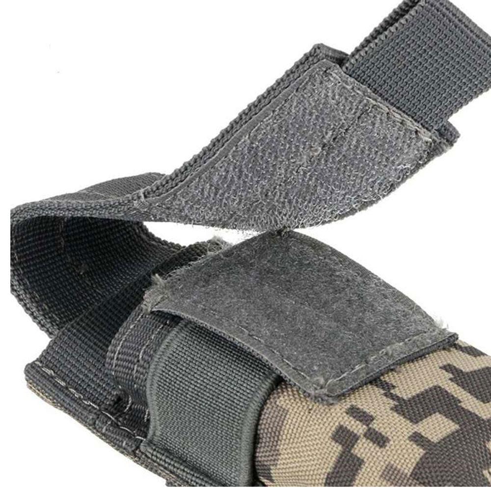 Тактическая сумка-подсумок из нейлона 600D для охоты, походов, кемпинга, фонарика, держателя ножа, мужская поясная сумка-кобура.