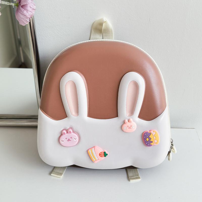 Style Innovative Eggshell Toddler Backpack With Cute Rabbit Design For Use Everyday