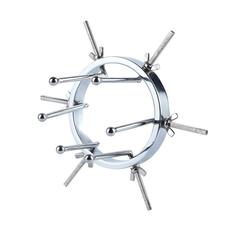 Металлический набор анальных и вагинальных дилататоров для взрослых тренировок и СМ-игр