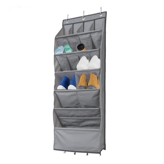 Дверной органайзер для обуви, подвесная сумка, большая вместимость, легкий доступ, простая установка, универсальный держатель для обуви, сумка для хранения