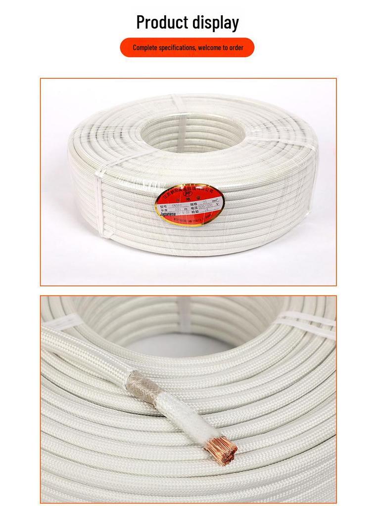 Провод для электромагнитной индукции нагрева GN500 Mica с высокотемпературным стекловолокном