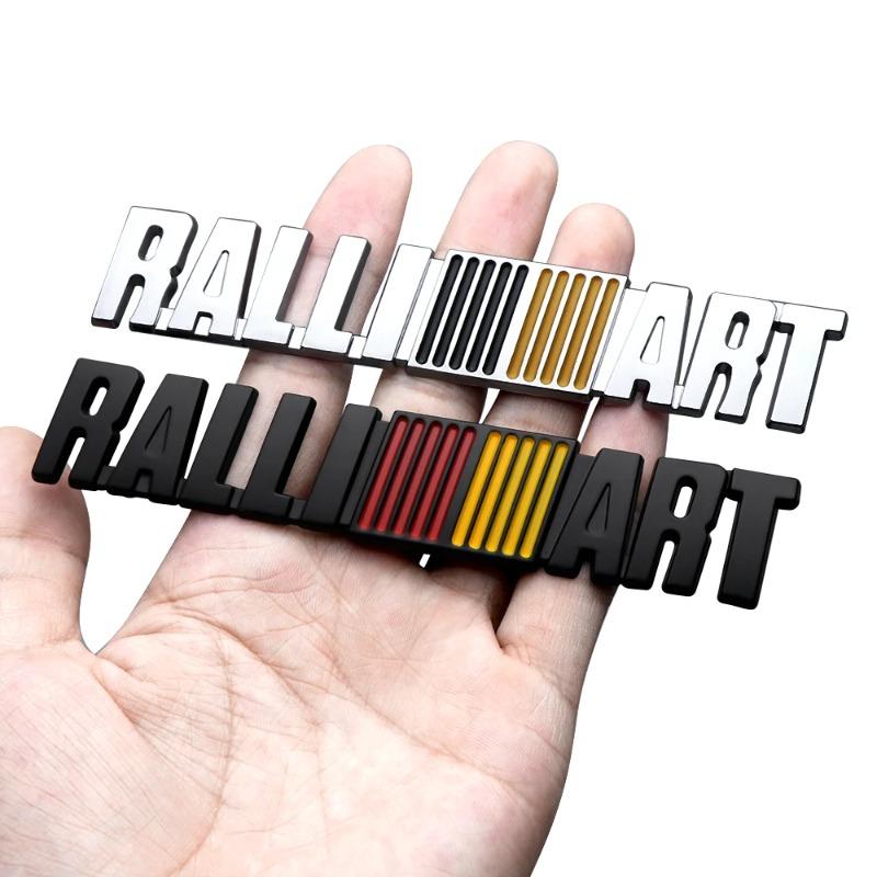 3D Металлическая Наклейка-Эмблема Решетки Радиатора RALLlART Для Кузова Автомобиля, Багажника Lancer Outlander Ralliart Eclipse