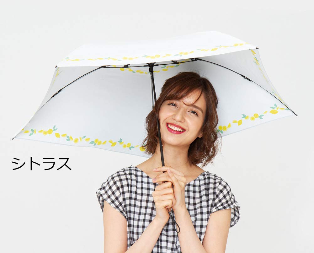 Mabu Folding Ultra Carbon 50cm Leaf Folding Umbrella for Women Umbrella, Light/Heat/UV Protection, 5-Rib, Lightweight, Women's, Fiber, Ribs, Compact,