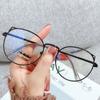 2022 Trends Office Cat Eye Anti Blue Light Oversized Glasses Computer Women Blue Light Blocking Gaming Myopia Glasses