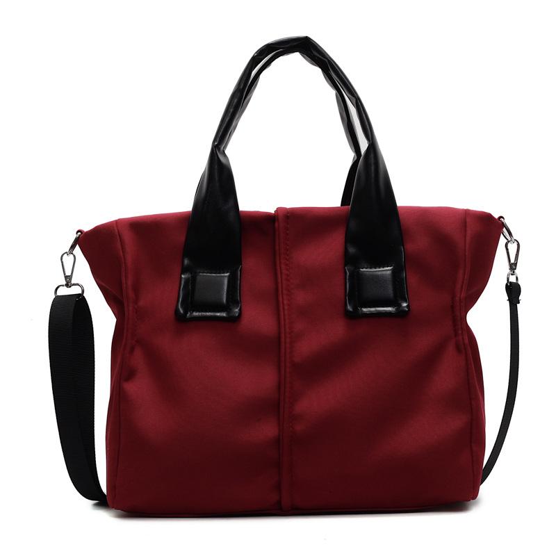 Portable Nylon Bag Women's New Fashion Tote Bag Casual Large-capacity Shoulder Bag