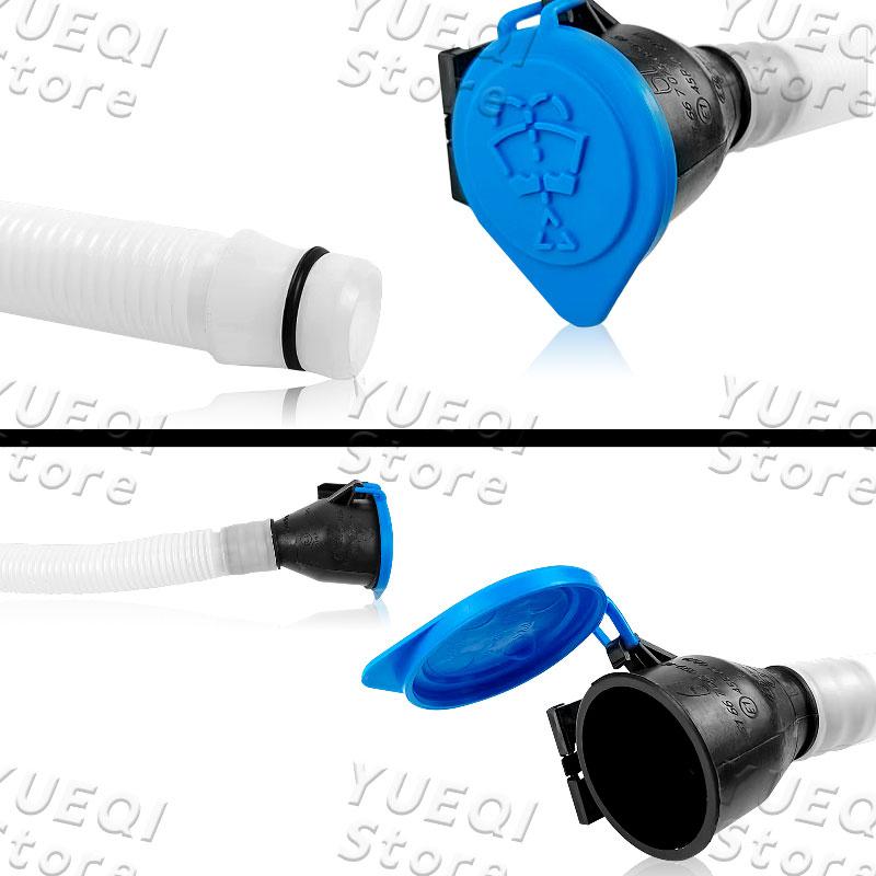 61667135409 Трубка залива жидкости омывателя лобового стекла автомобиля Заливная трубка Запасная заливная трубка Для BMW E90 E91 328i 316i 318D Автоаксессуар