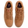 Jordan Air Jordan 1 Износостойкие Низкие Винтажные Баскетбольные Кроссовки Унисекс Льняно-Коричневые HV4089-200