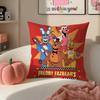 Чехол на подушку Игровой хоррор FFive Nights at Freddys Наволочка Короткий плюш Невидимая молния Для комнаты Дивана Чехол на подушку