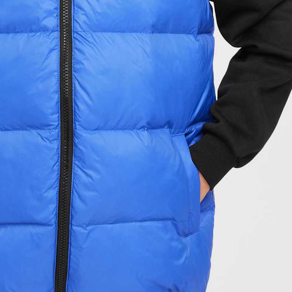 Nike Детские пуховые жилеты с капюшоном Умеренный пуховый жилет HV1602-480