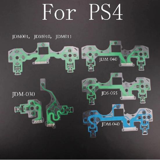 Для PlayStation 4 JDM-030 JDM-040 JDM-055 Гибкий шлейф с токопроводящей пленкой для джойстика PS4 Печатная плата для ремонта джойстика PS5