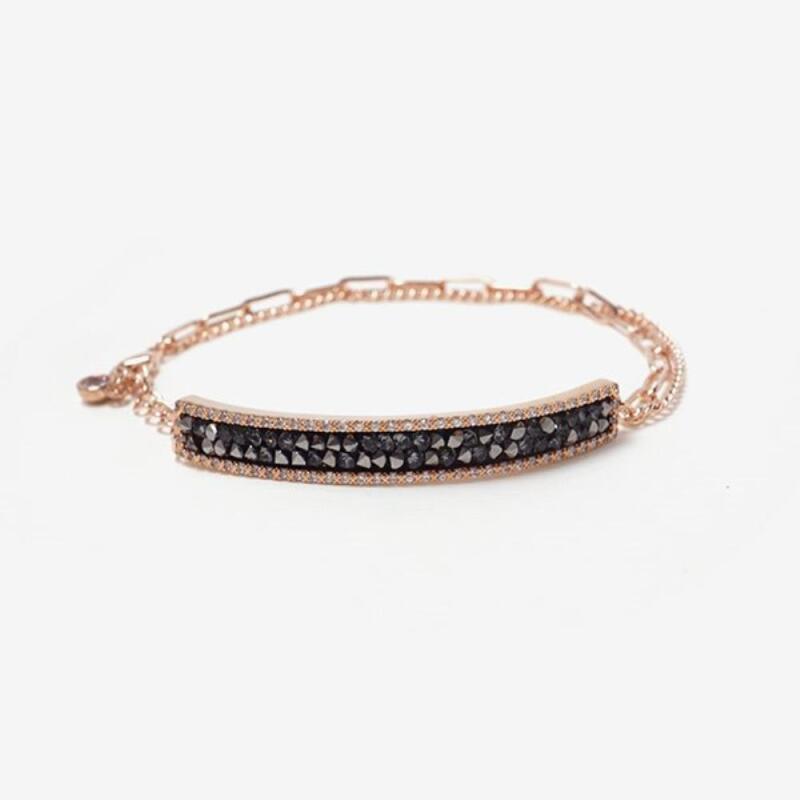 Женский браслет Bitboseo Crystal Black