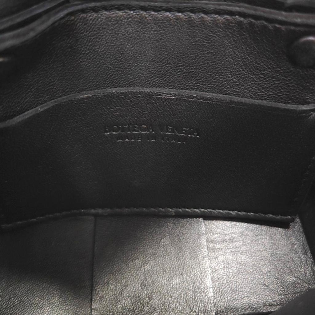 [Pre-Owned] Bottega Veneta Mini Cassette Bag 'Black/Gold' - Very Good #1QGPJ0R