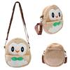 Gengar Lucario Mimikyu Snorlax Plush Shoulder Bags Psyduck Rowlet Pikachu Toys Kawaii Anime Peluche Dolls Gifts