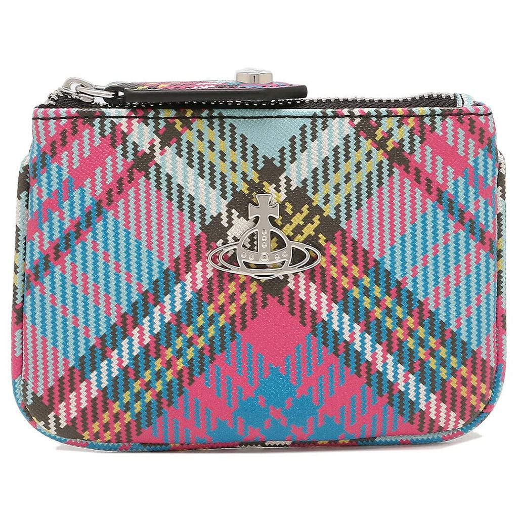 Кошелек для монет Vivienne Westwood, Био-зеленый Сафьян Мультиколор, Женский, 51010007 S000V O102 [Б/У]