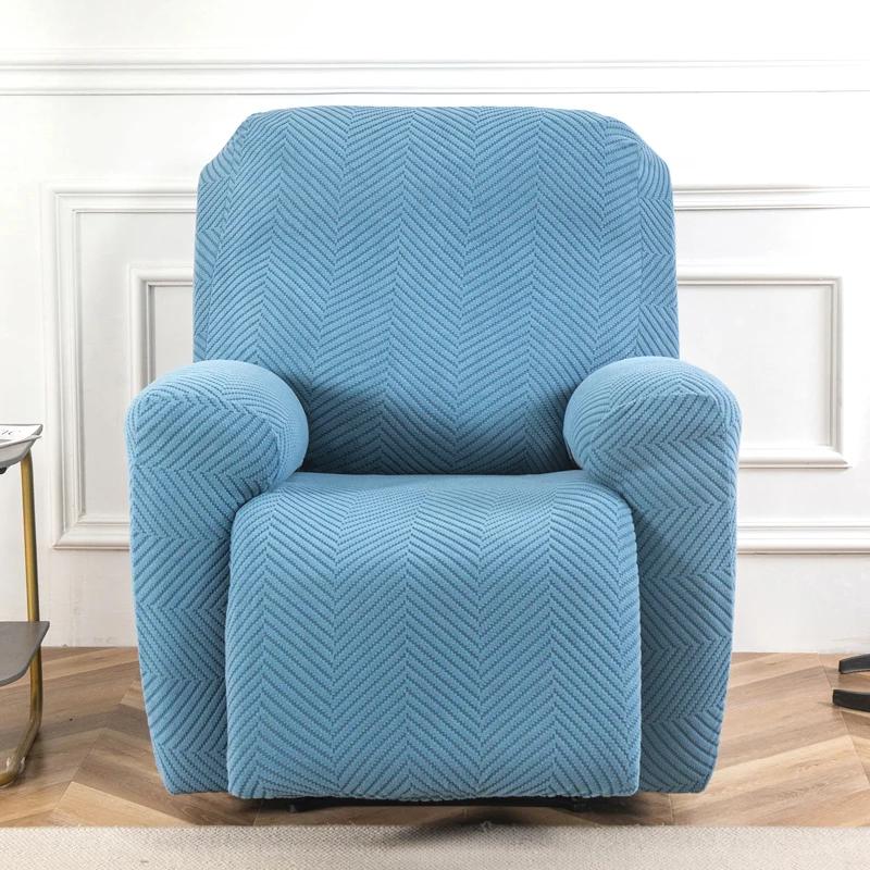 4 шт./комплект жаккардовый чехол для дивана-реклайнера чехлы для стульев Lazy Boy эластичные чехлы для диванов из спандекса нескользящие чехлы для кресел