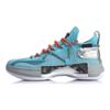 Баскетбольные кроссовки Li Ning Flash 6 Premium, удобные, универсальные, прочные, дышащие, среднего размера, мужские, кристально-синие ABAQ001-3